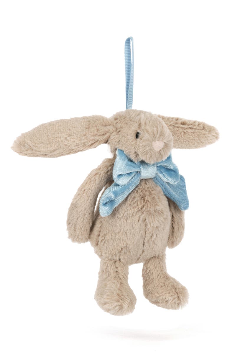 Jellycat Bashful Bunny Ornament, Alternate, color, Beige