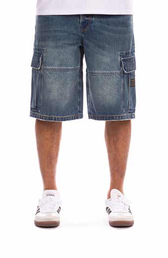 BB Hike Denim Cargo Shorts