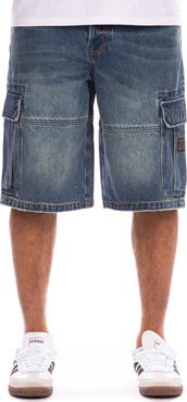 Billionaire Boys Club BB Hike Denim Cargo Shorts