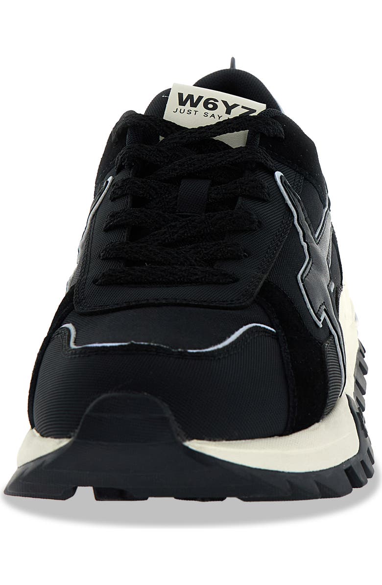 W6YZ Breeze 3-M Sneaker, Alternate, color, Black Off Black