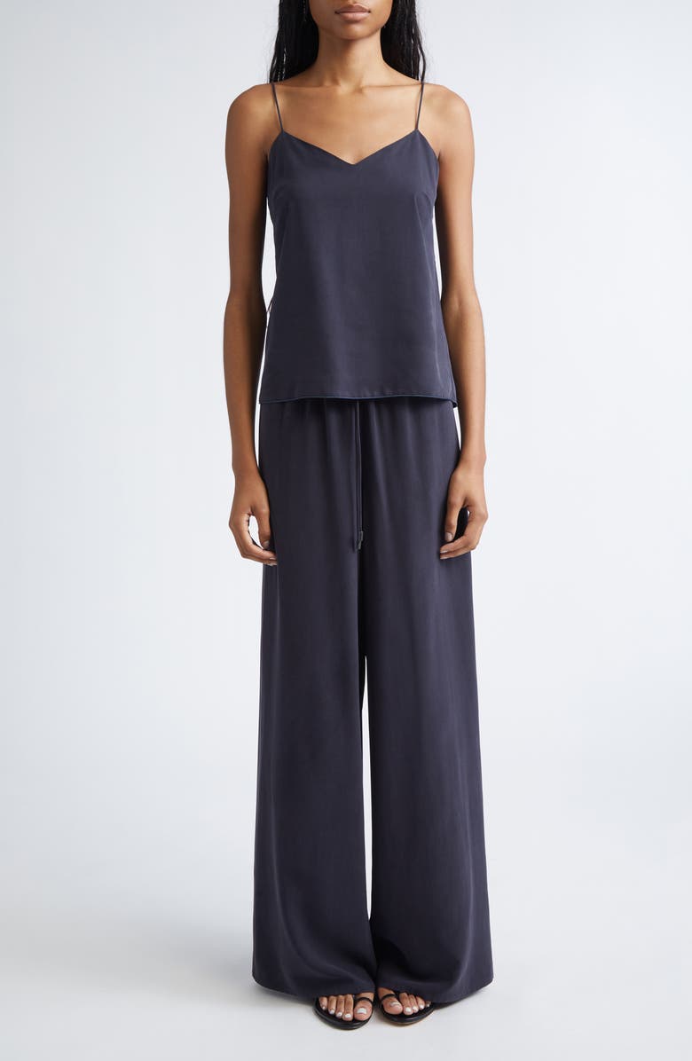 Max Mara Unghia Silk Camisole, Alternate, color, Ultramarine
