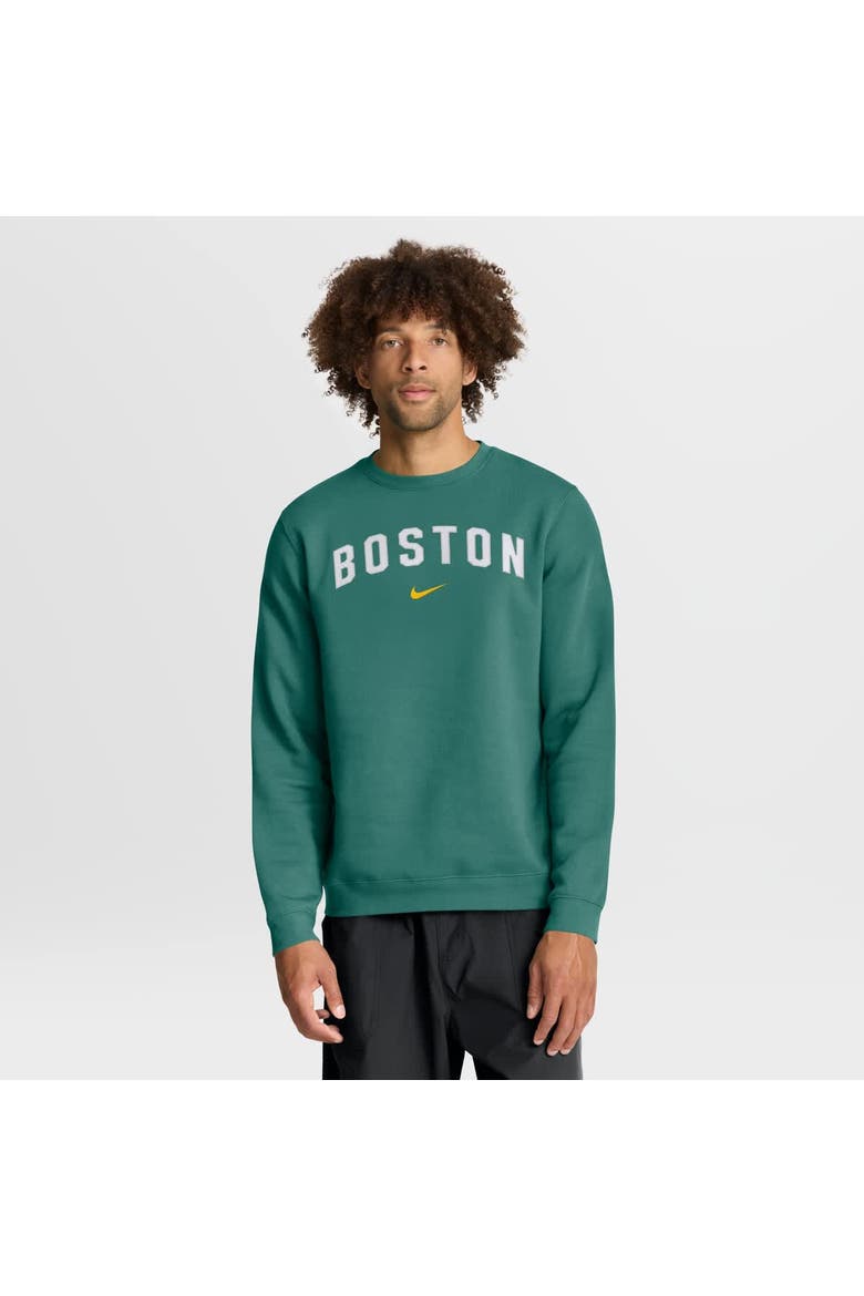 Men's Nike Green Boston Red Sox City Connect Club Sweatshirt, Main, color, Green