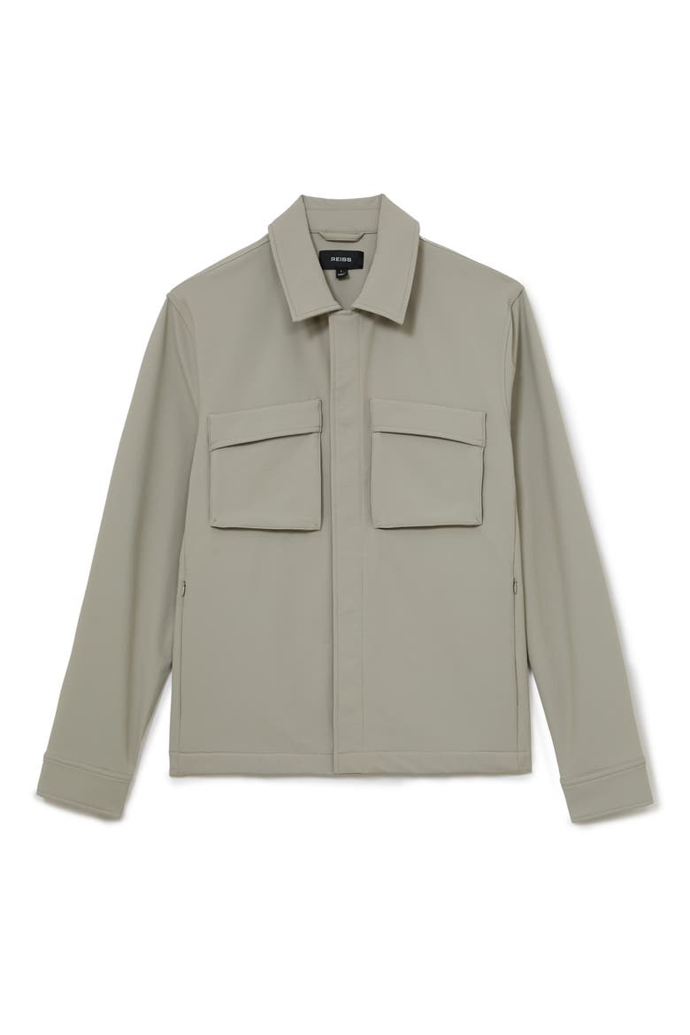 Divide Technical Overshirt, Alternate, color, STONE