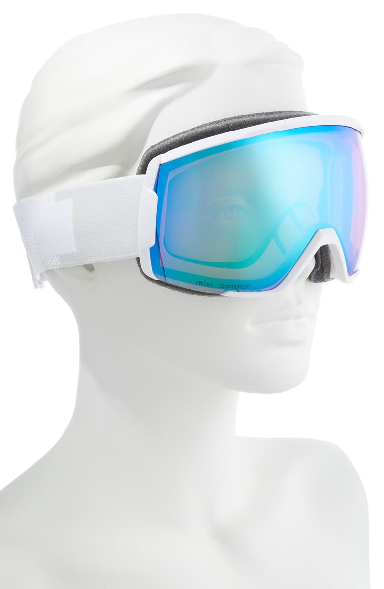 Smith Proxy Snow Goggles, Alternate, color, White Vapor Green