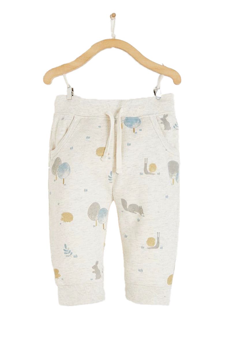 Babycottons Premium Cotton Toni Printed Jogger For Infant, Main, color, 