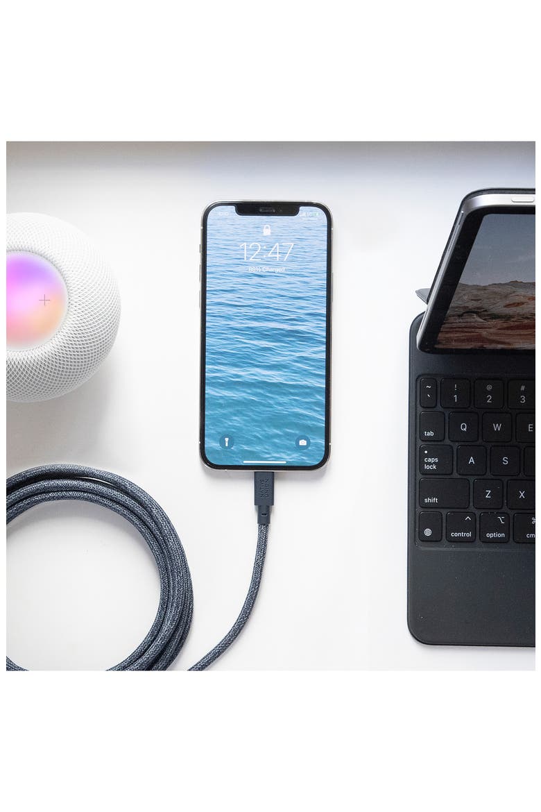 Lightning Belt Charging Cable, Alternate, color, SAGE