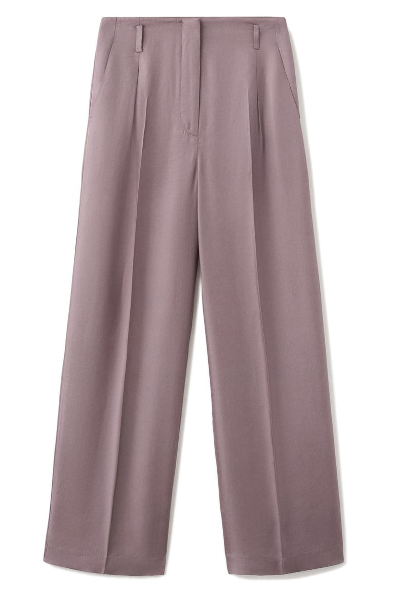 Straight Leg Pants, Alternate, color, PASTEL PURPLE