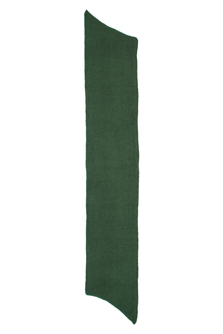 Plush Bias Scarf, Alternate, color, GREEN PASTURE