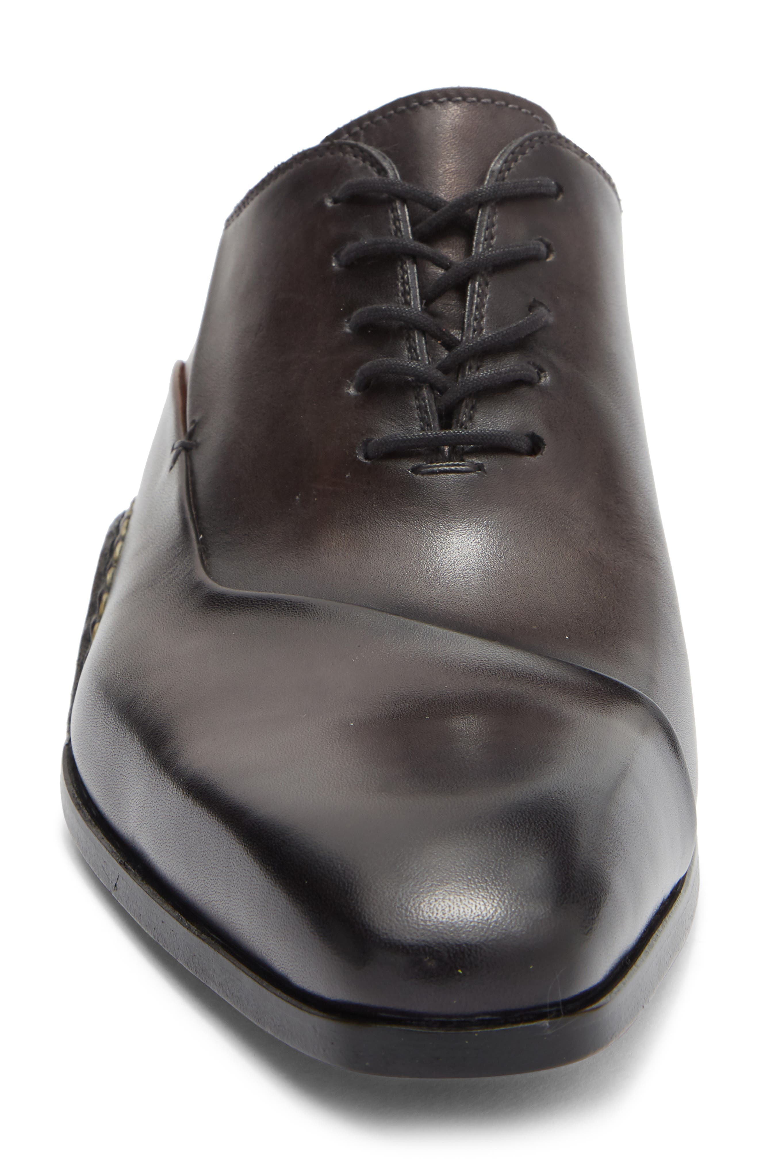 Atilio Cap Toe Oxford, Alternate, color, GREY AND CUERO