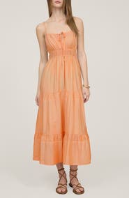 Blu Pepper Tiered Midi Sundress