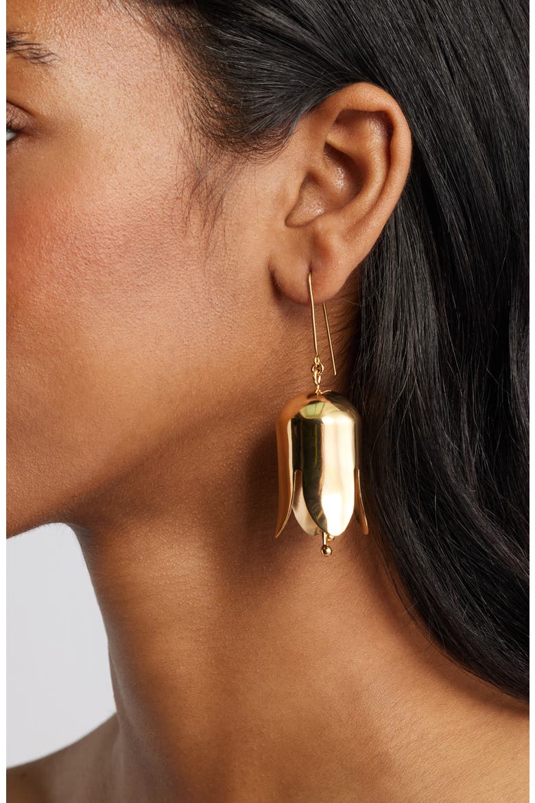 Imba Maxi Dangle Drop Earrings, Alternate, color, GOLD