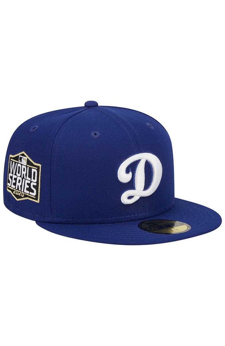 New Era Men's New Era Royal Los Angeles Dodgers Alternate Logo 2020 World Series Team Color 59FIFTY Fitted Hat, Main, color, Royal