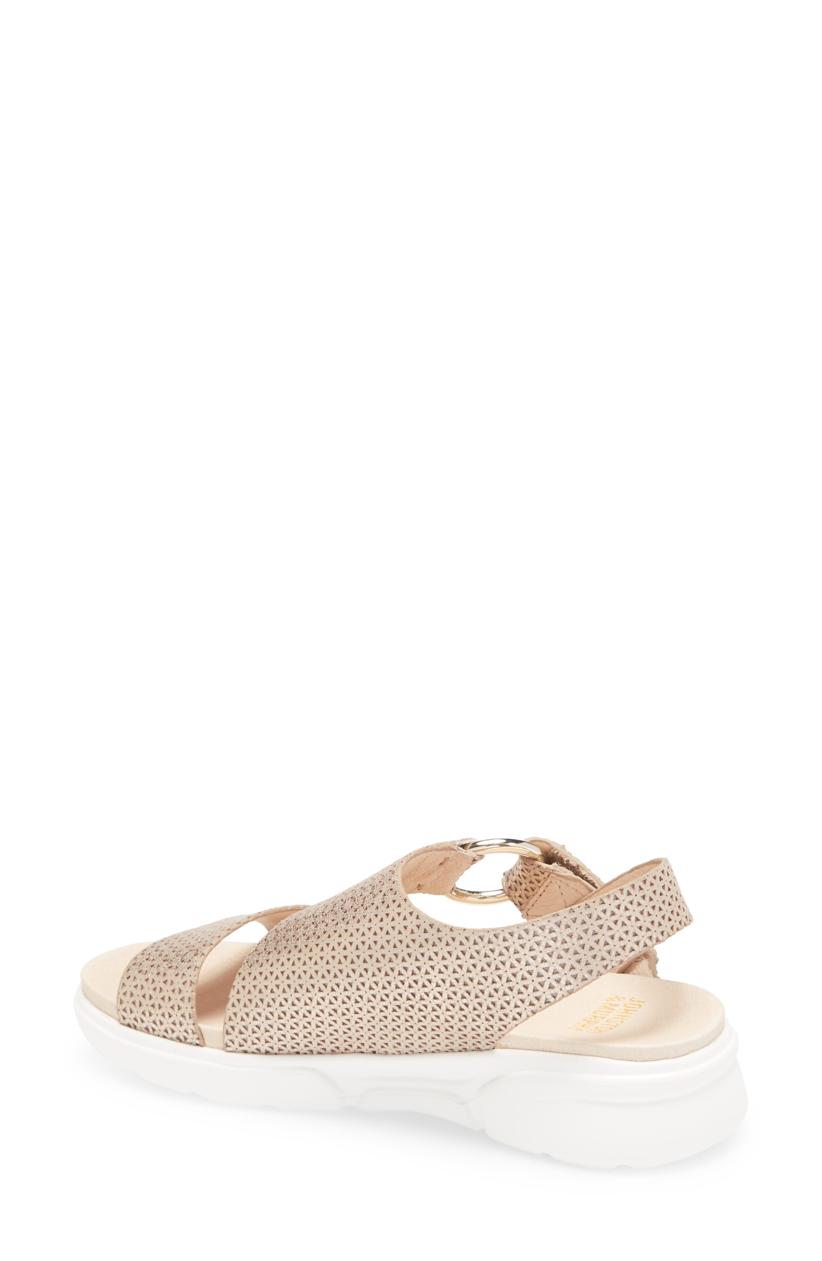 Helen Sandal, Alternate, color, GOLD TEXTURED NAPPA LEATHER