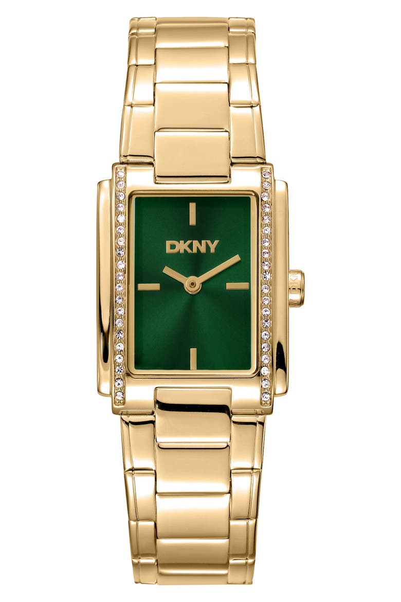 L 122 Bracelet Watch, Main, color, DARK GREEN