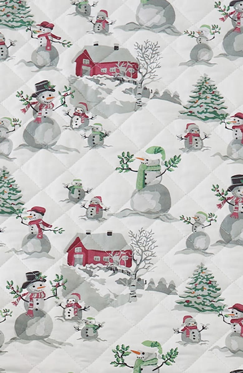 Woven & Weft Winter Snowman Quilt & Sham Set, Alternate, color, 
