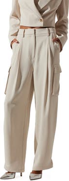 ASTR the Label Denison Pleated Cargo Pants