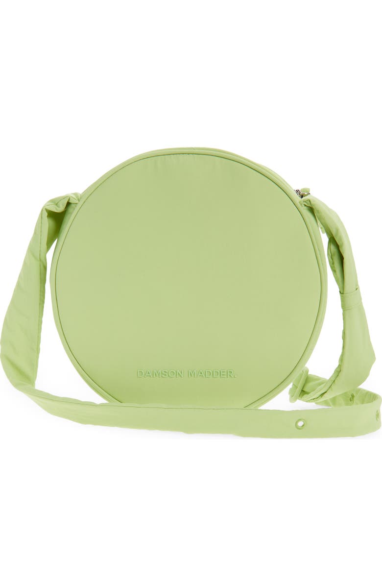 Damson Madder Rae Recycled Polyester Circle Crossbody Bag, Alternate, color, Green