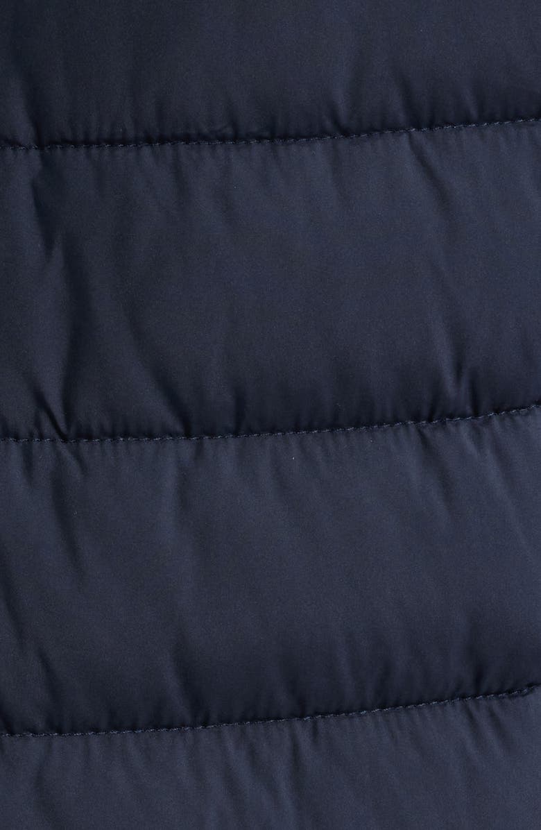 Save The Duck Fen Hybrid Hooded Jacket, Alternate, color, Blue Black