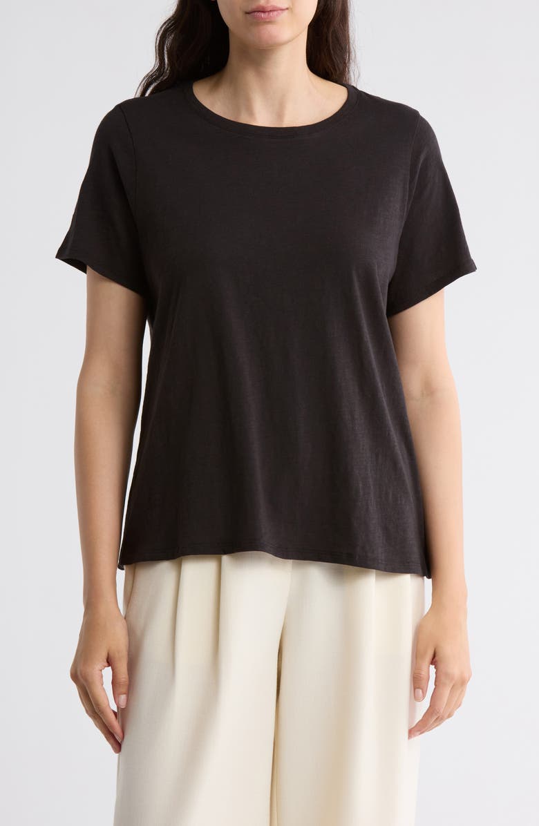 Eileen Fisher Organic Cotton T-Shirt, Main, color, 