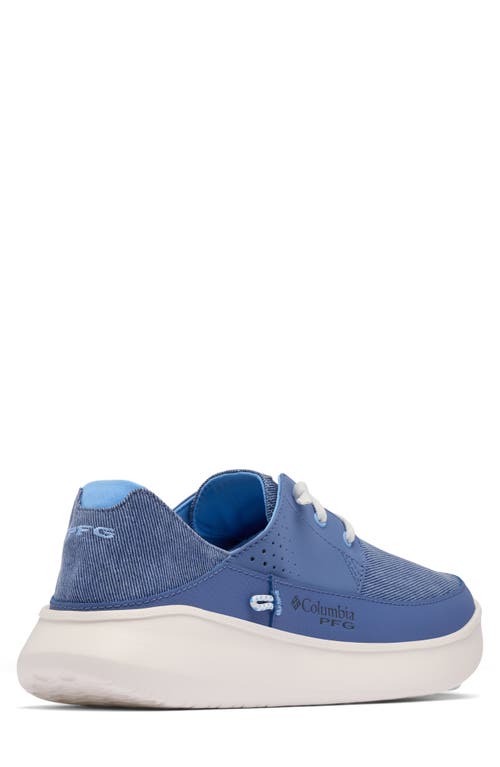 Columbia Pfg Boatside™ Relaxed Slip-on Sneaker In Bluebell/white Cap