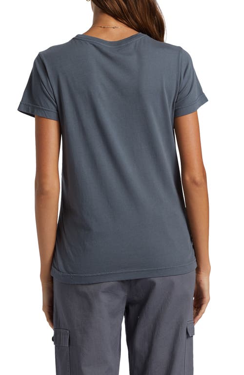 Roxy Sunny Heart Graphic T-shirt In Turbulence