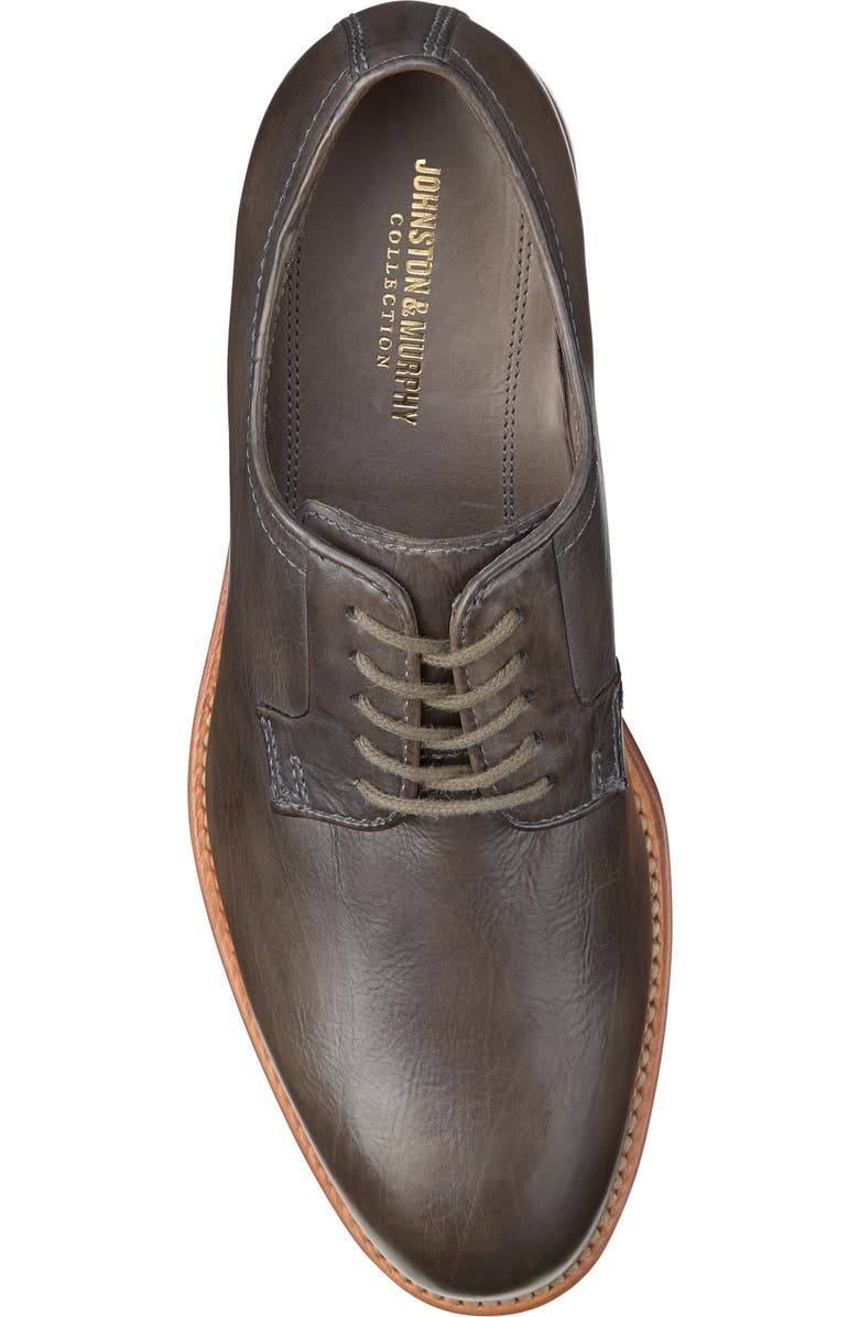 JOHNSTON & MURPHY COLLECTION Dudley Plain Toe Derby, Alternate, color,