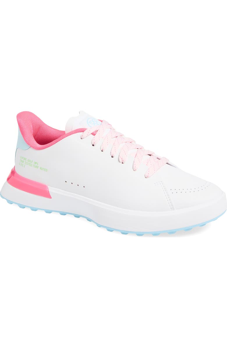 G/FORE G.112 Kiltie Love Golf Shoe, Main, color, Snow / Multi