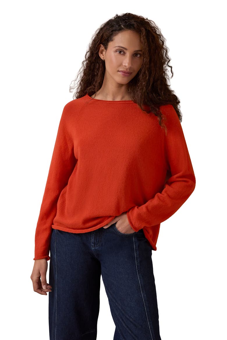 Supersoft Essential Sweater, Alternate, color, Burnt Orange