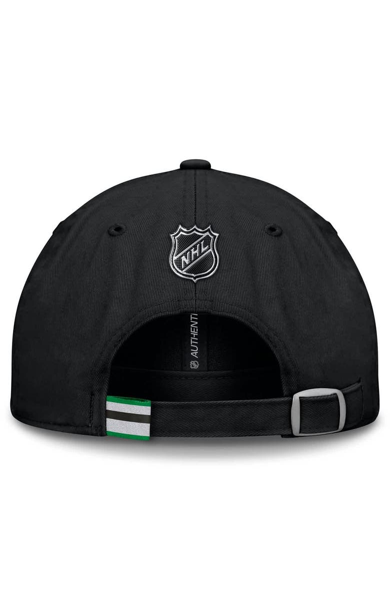 FANATICS Men's Fanatics Black Dallas Stars Authentic Pro Prime Adjustable Hat, Alternate, color, 