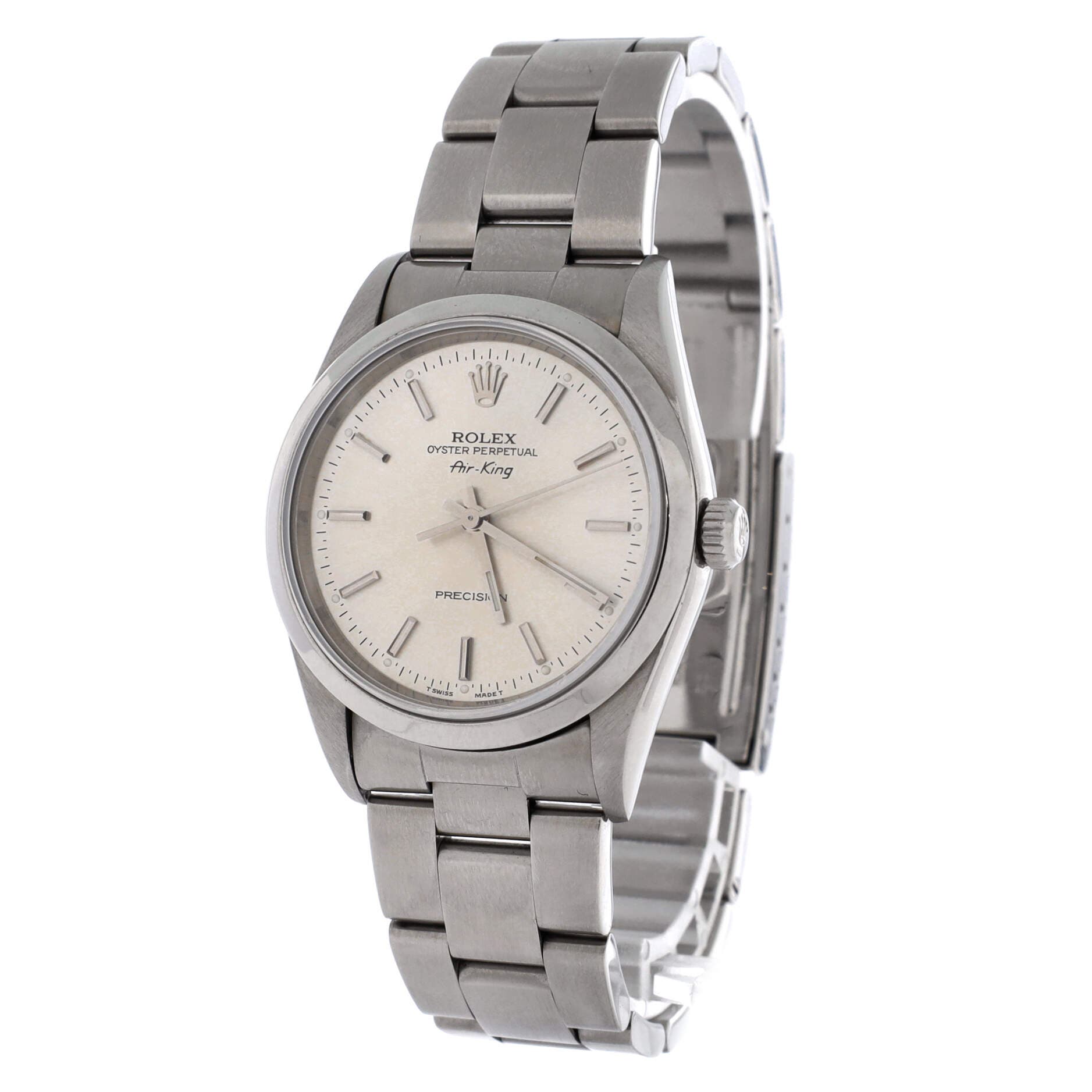 Oyster Perpetual Air King Automatic Watch Stainless Steel 34, Alternate, color, Metallic Silver