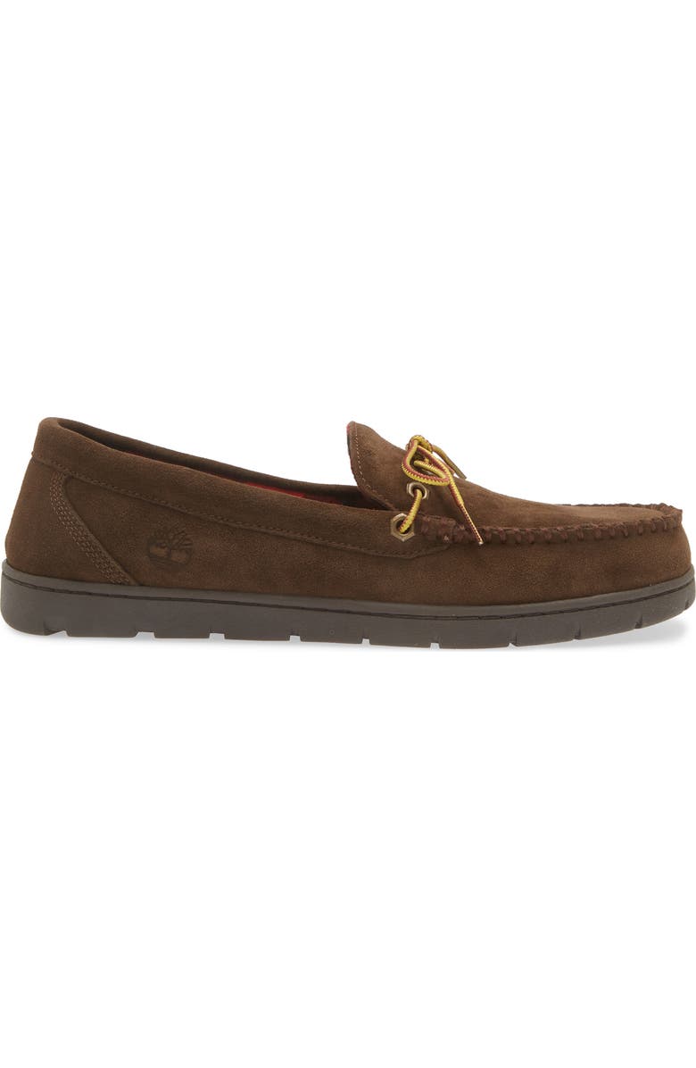 Timberland Flannel Lined Boat Shoe, Alternate, color,