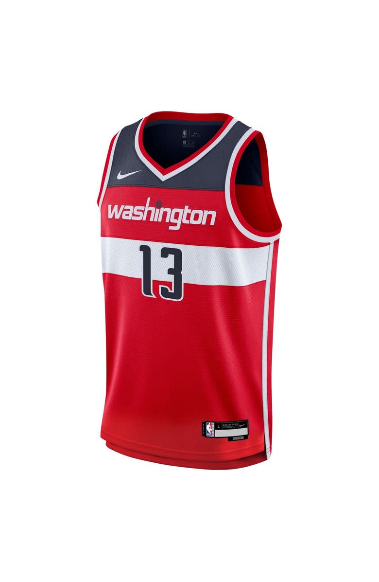 Nike Youth Nike Jordan Poole Red Washington Wizards Swingman Jersey - Icon Edition, Alternate, color, Red
