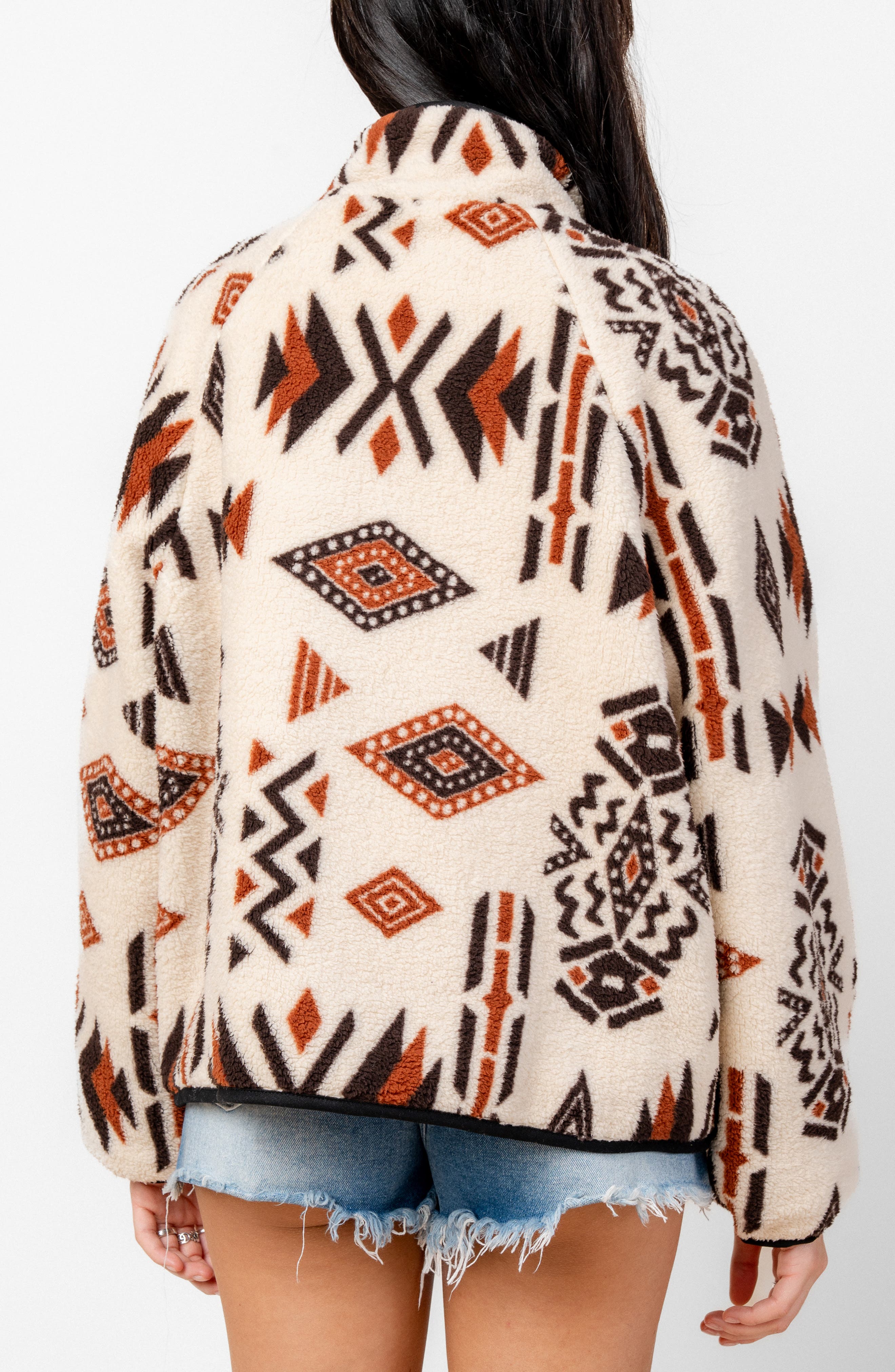 Print Fleece Jacket - image 2