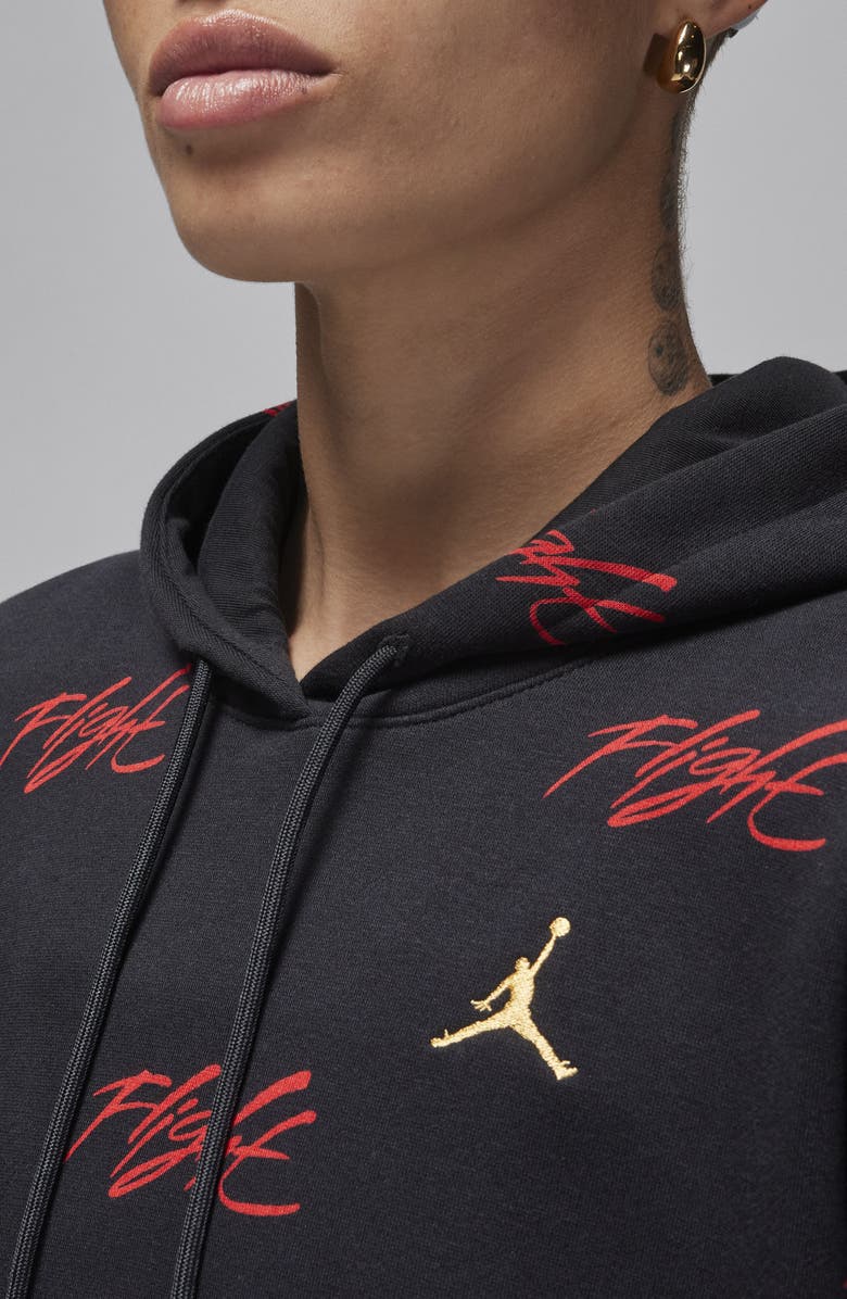 Jordan Brooklyn Heroes Oversize Fleece Hoodie, Alternate, color,