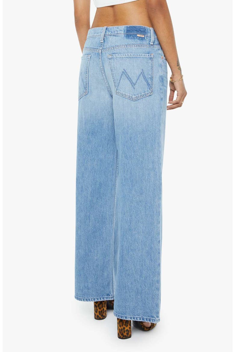 Lil Rerun Zip Sneak High Waist Wide Leg Jeans, Alternate, color, LAST BITE