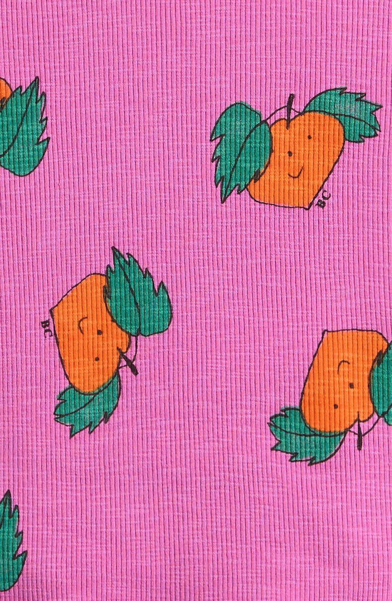 Bobo Choses Kids' Tangerine Print Knit T-Shirt, Alternate, color, Fuchsia