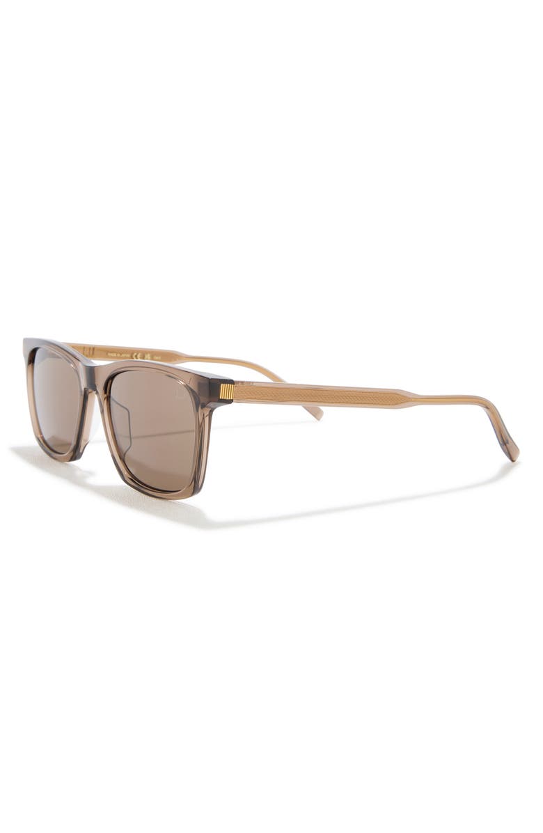 Dunhill 54mm Square Sunglasses, Alternate, color, Brown Brown Brown