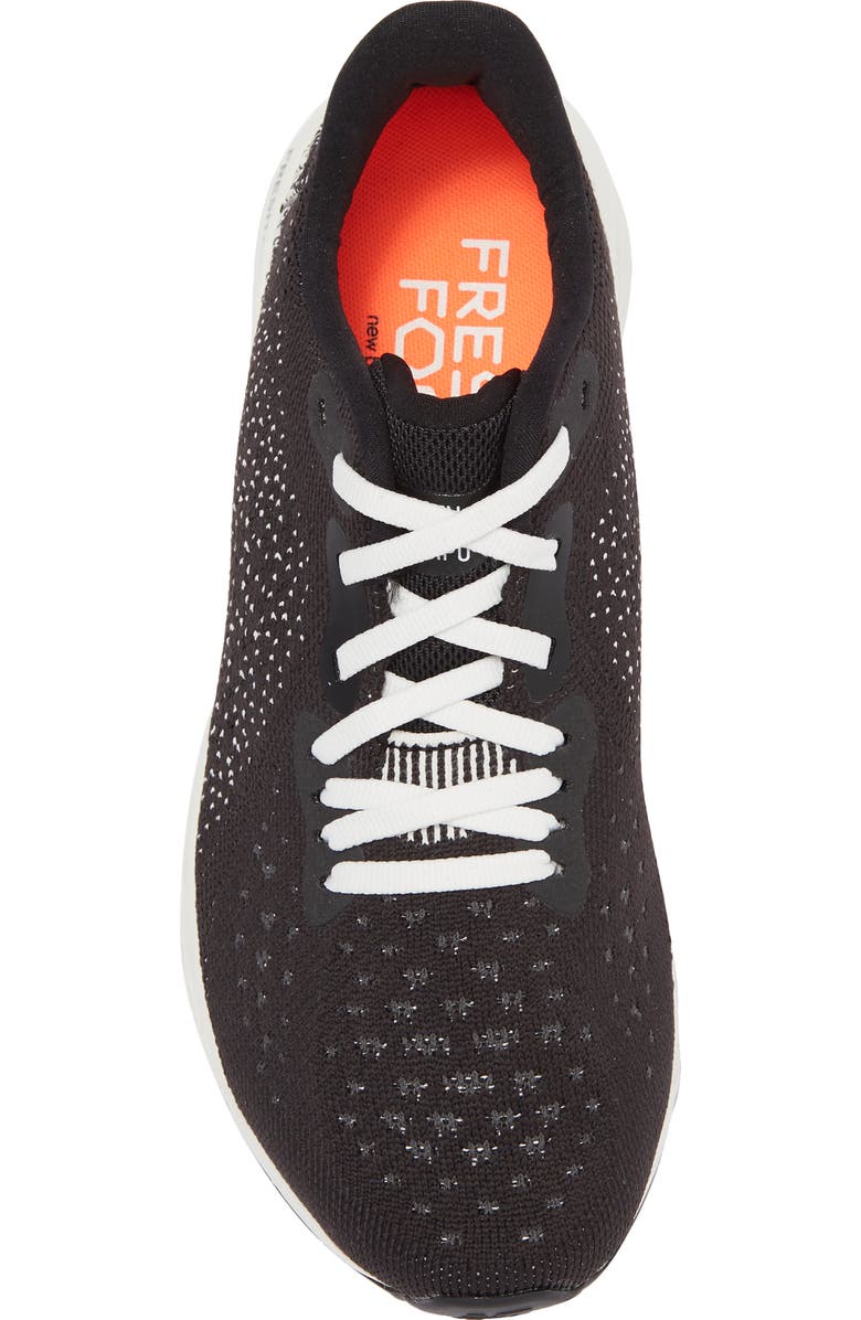 New Balance Fresh Foam Tempo V2 Sneaker, Alternate, color, Black/ Sea Salt