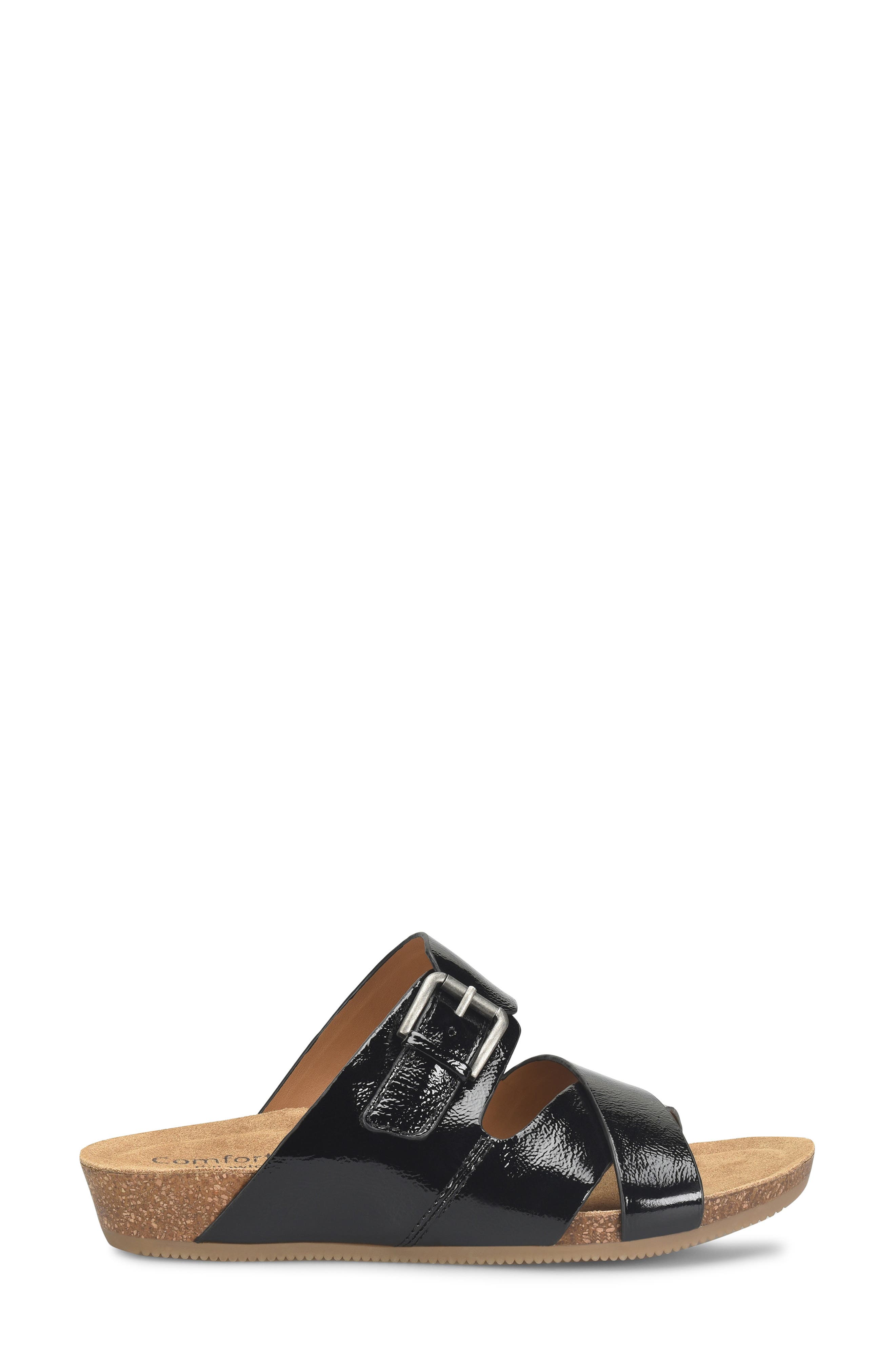 Comfortiva Gervaise Slide Sandal, Alternate, color, Black
