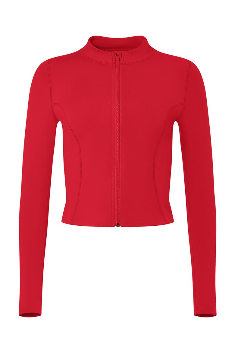 Zip Up Jacket, Alternate, color, Cherie