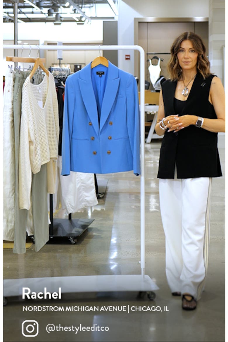 Faux Double Breasted Blazer video