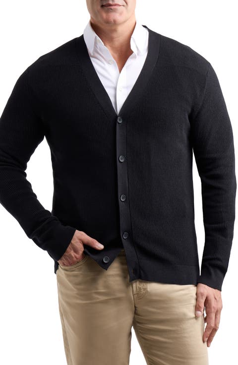 V-Neck Sweater Cardigan