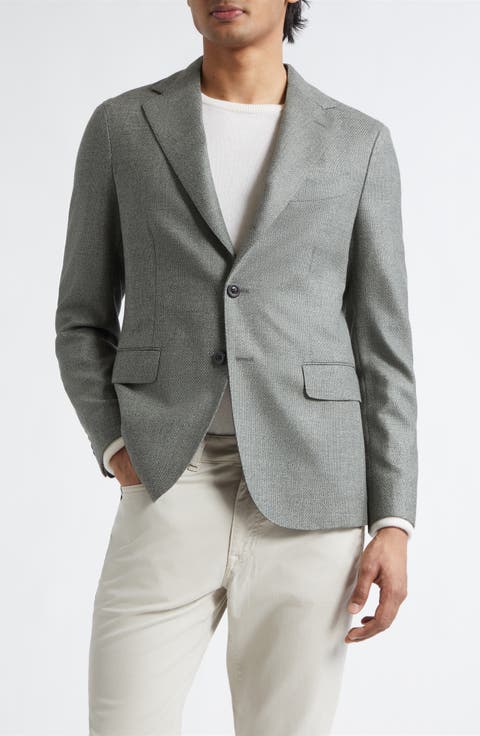 Dover Hopsack Virgin Wool Blazer