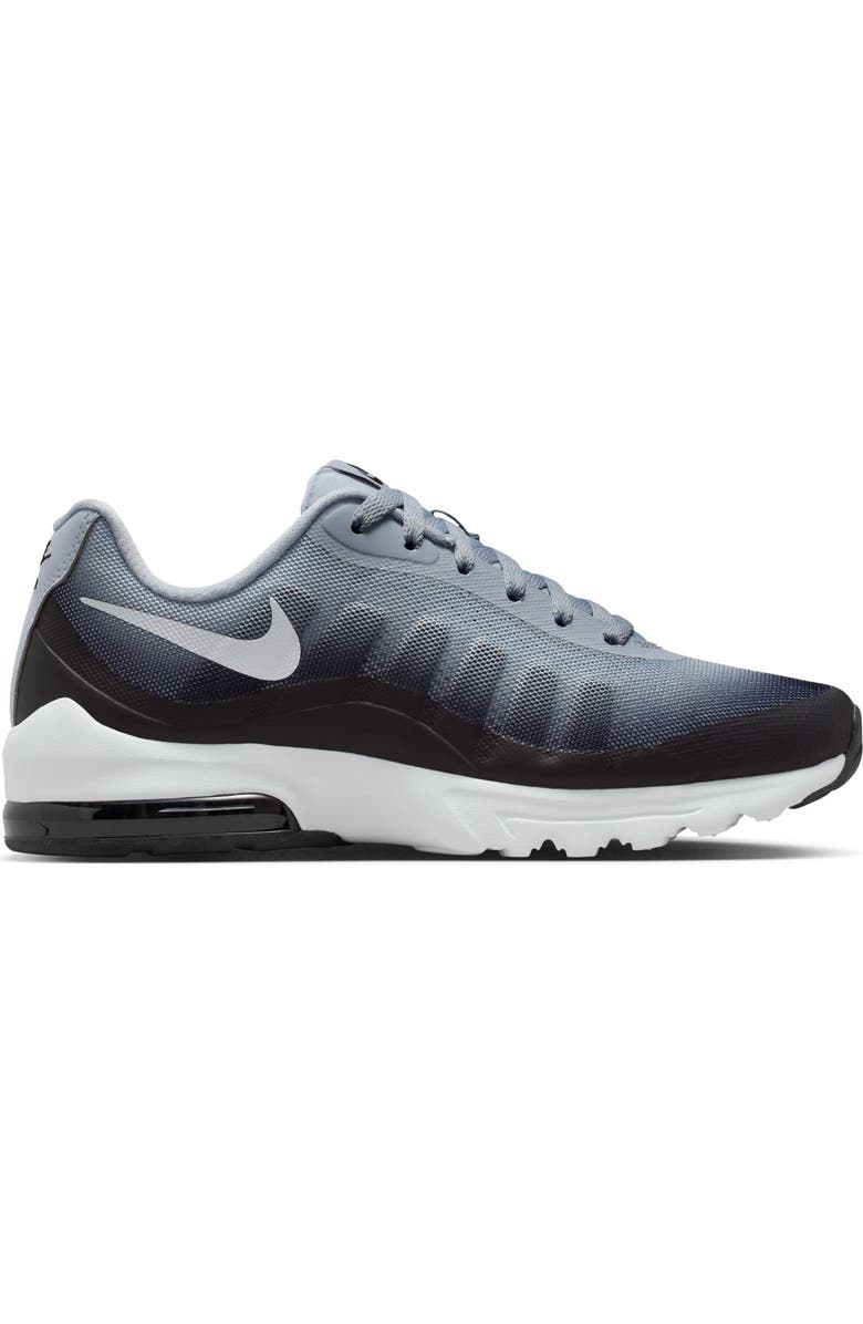 Nike Air Max Invigor Sneaker, Alternate, color, Dark Grey/ Silver-Black