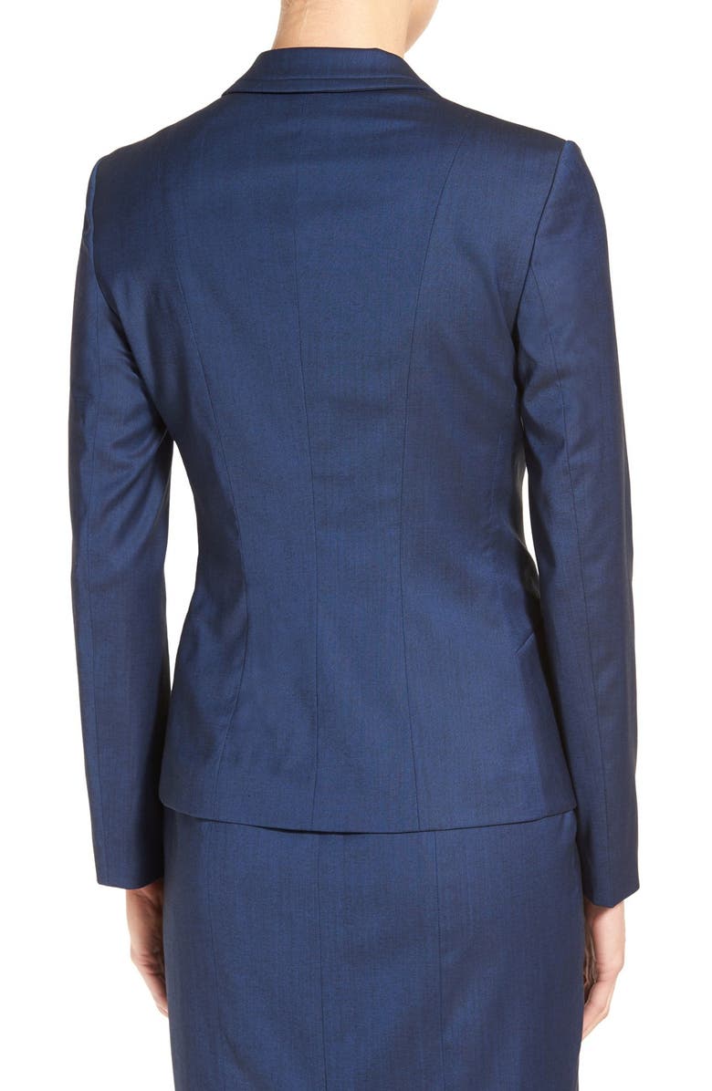 BOSS 'Julara' Stretch Wool Blend Suit Jacket, Alternate, color, 