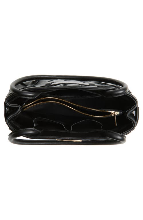 SAM EDELMAN SAM EDELMAN CLEO WOVEN LEATHER SHOULDER BAG 
