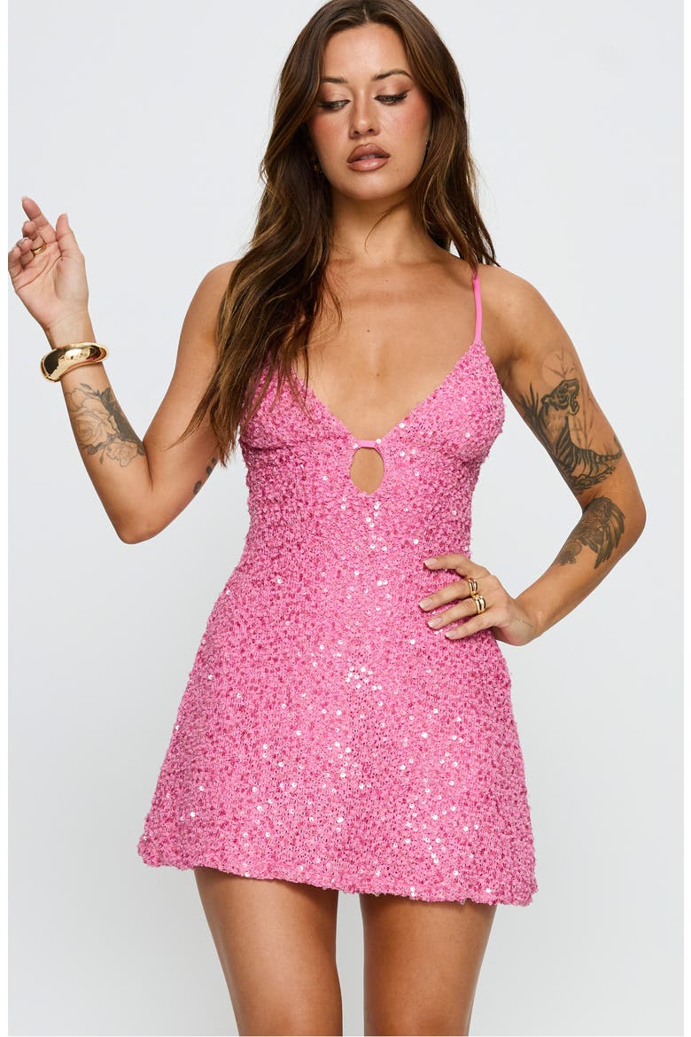 fiery feelings mini dress pink Fiery Feelings Mini Dress Pink