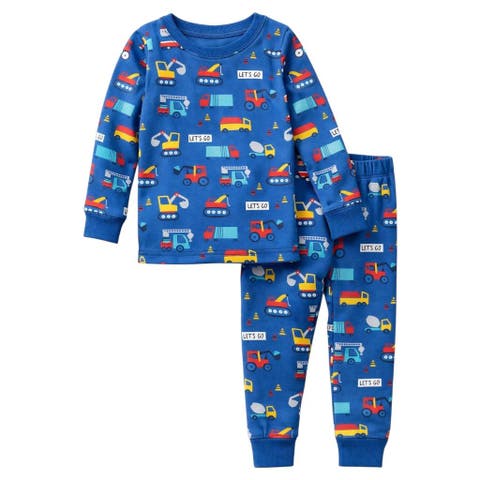 Kids Toddler Boy Long Sleeve Pajamas Set Snug Fit Soft & Stylish Cozy Comfortable Sleepwear Sets