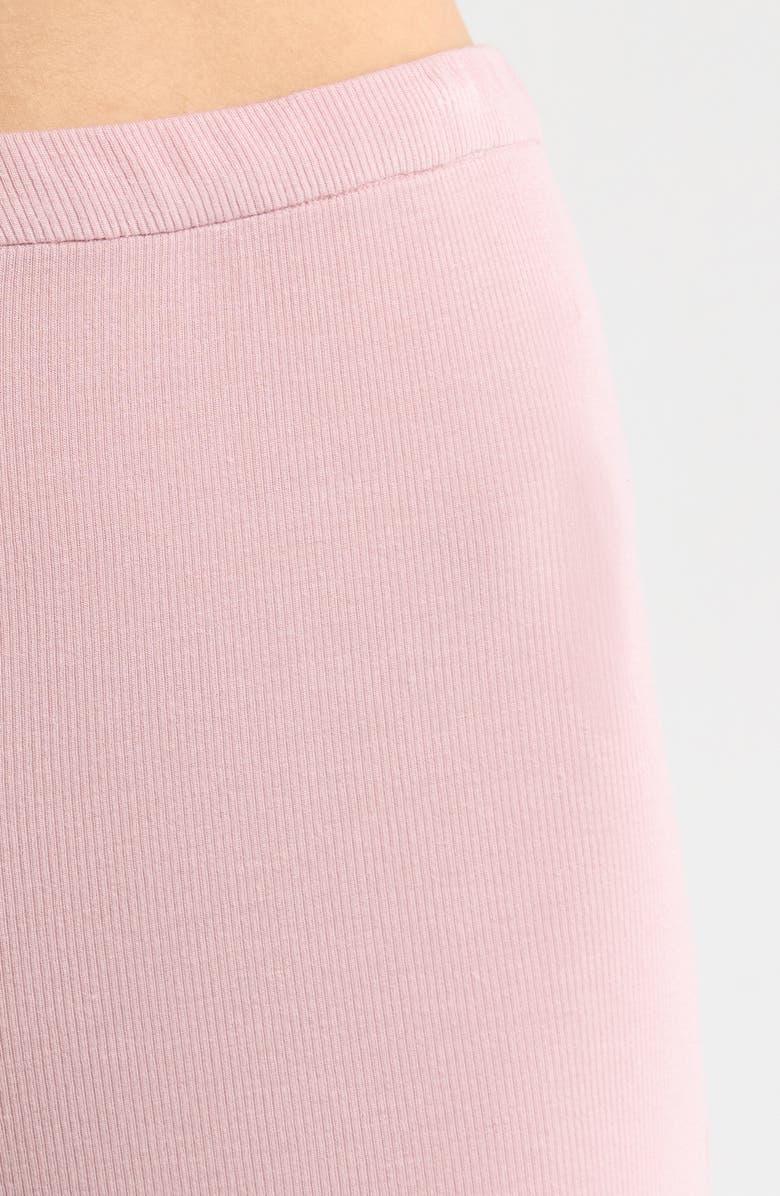 Natori Rib Essentials Pajamas, Alternate, color, Rosebud