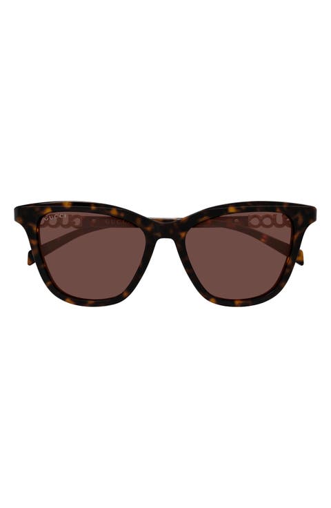 52mm Cat Eye Sunglasses
